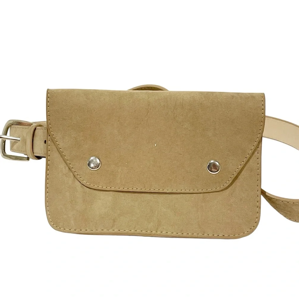 Torrid Women’s Plus Size Tan Waist Purse‎ With Belt Mini Wallet Pouch Size 3X